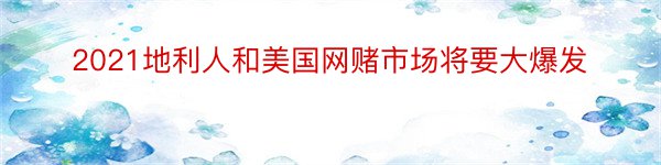 2021地利人和美国网赌市场将要大爆发